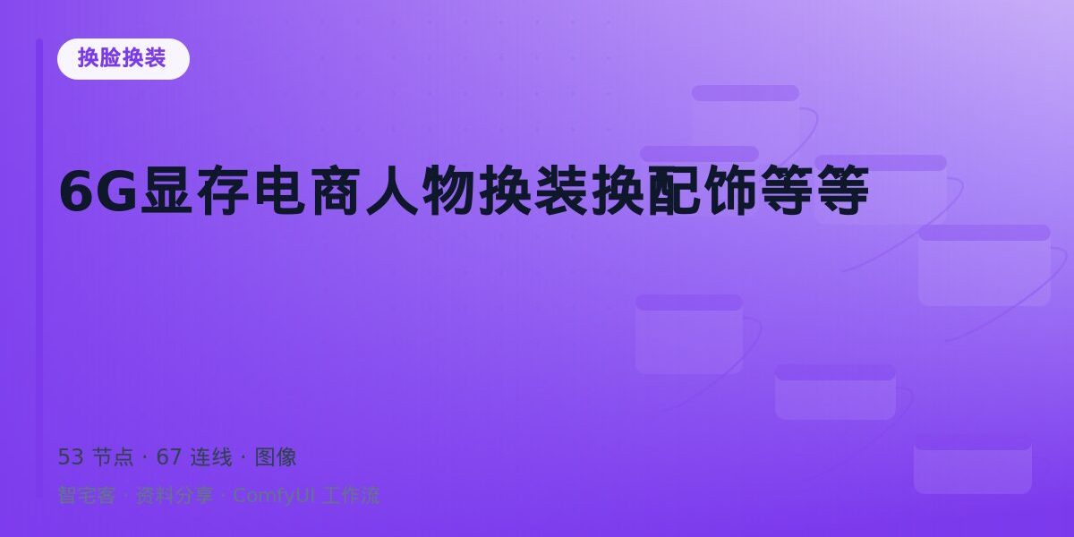 6G显存电商人物换装换配饰等等 封面