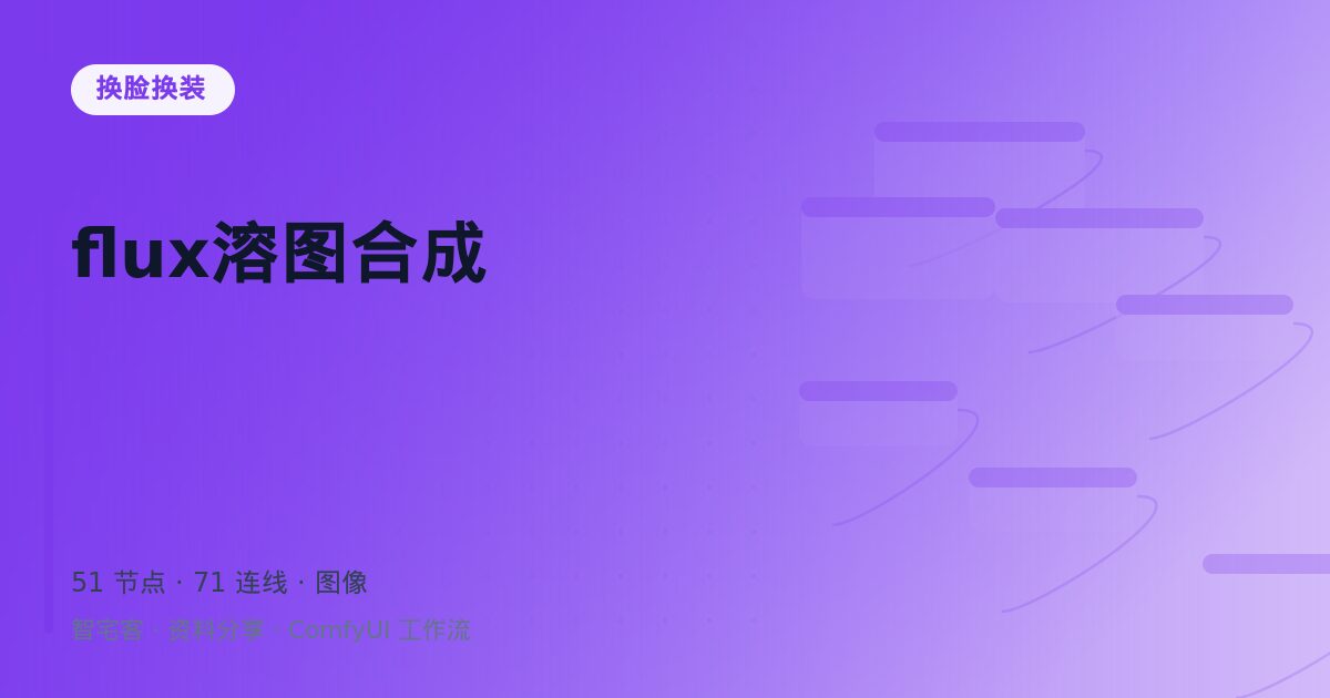 flux溶图合成