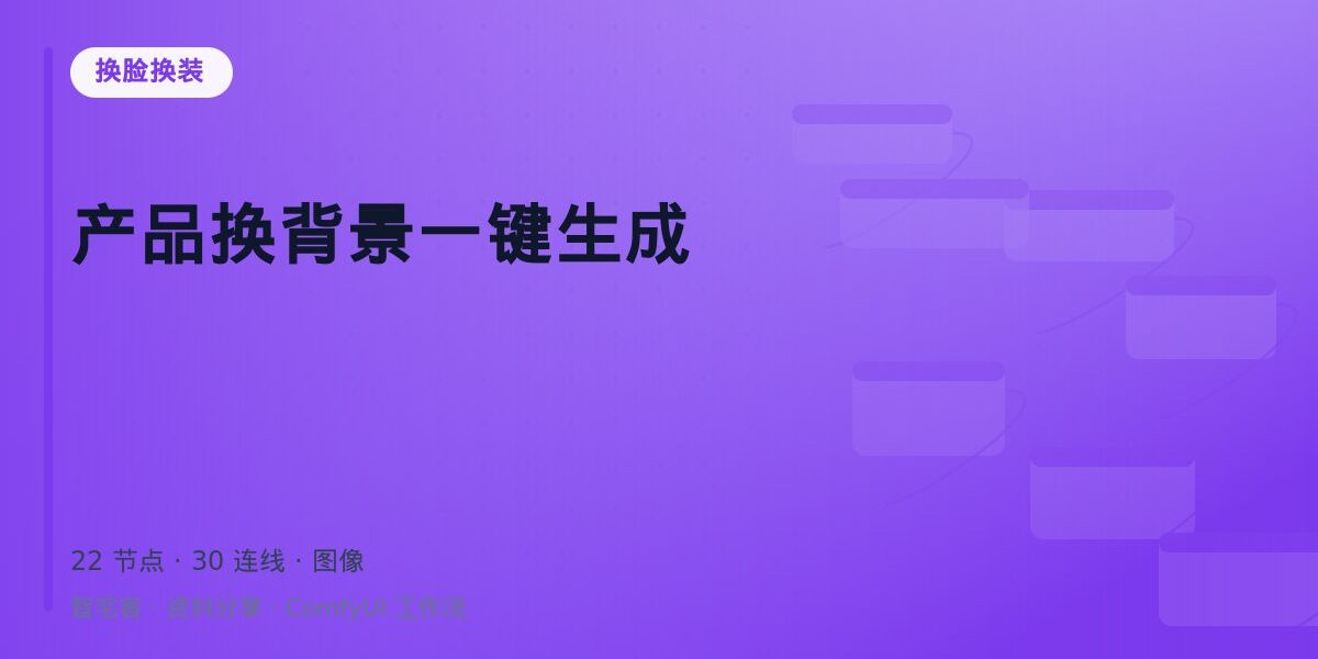 产品换背景一键生成 封面