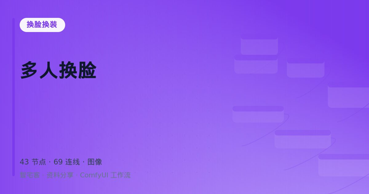 多人换脸
