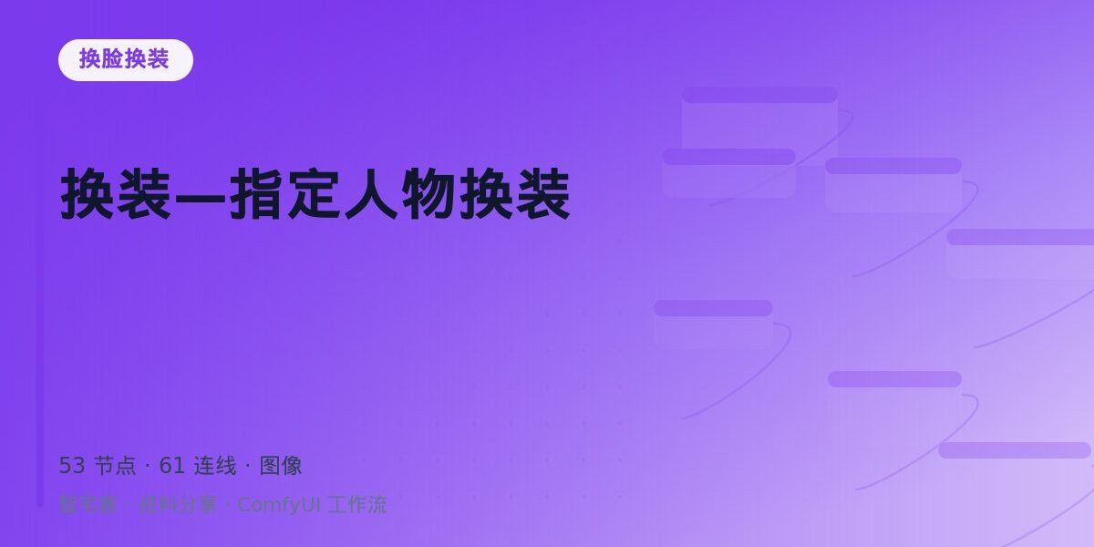 换装—指定人物换装 封面