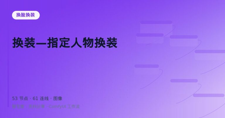 换装—指定人物换装