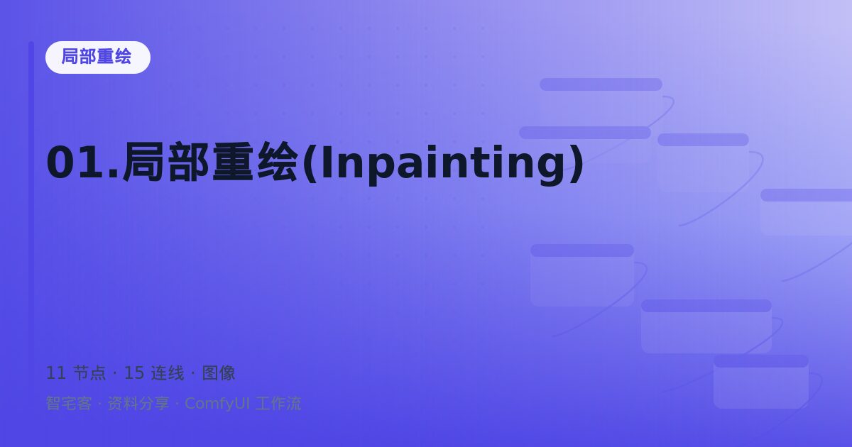 01.局部重绘(Inpainting)
