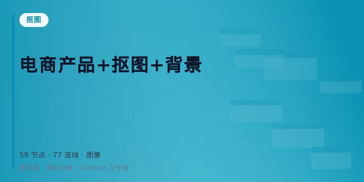 电商产品+抠图+背景 封面