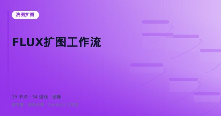 FLUX扩图工作流