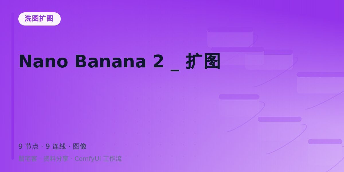 Nano Banana 2 _ 扩图 封面