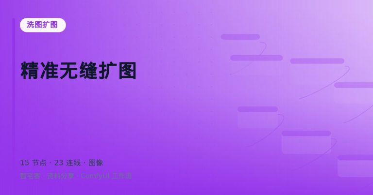 精准无缝扩图