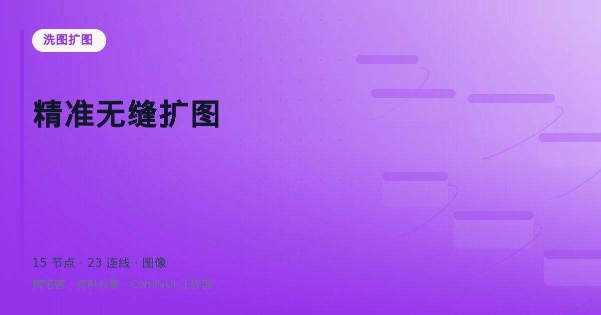 精准无缝扩图
