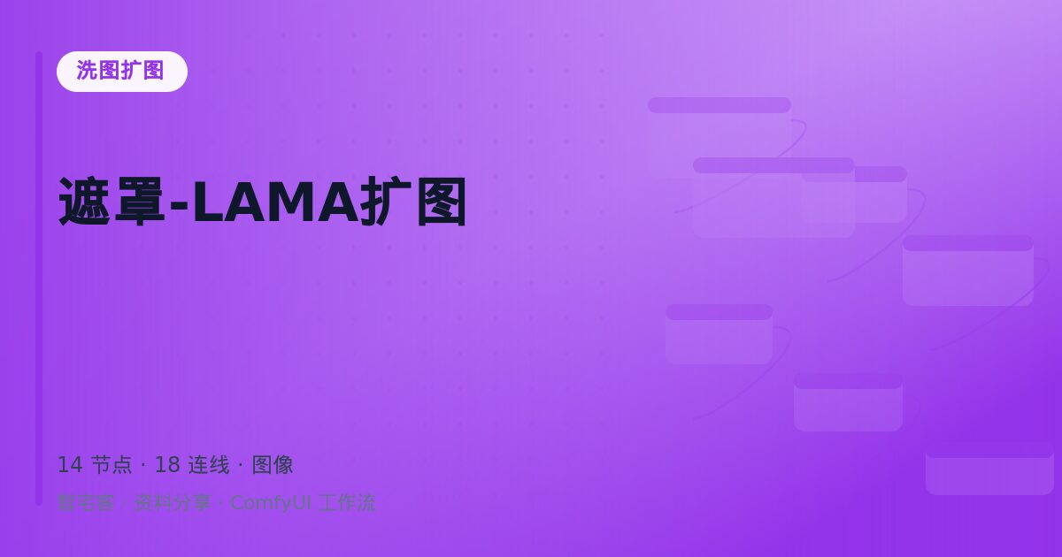 遮罩-LAMA扩图