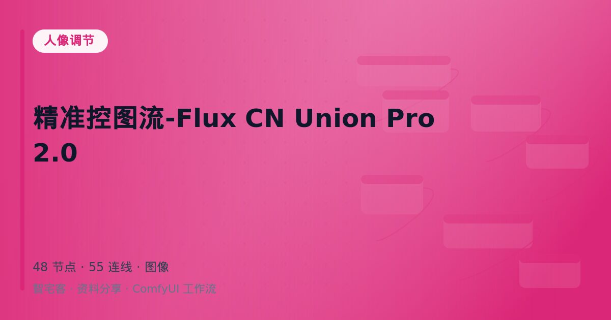 精准控图流-Flux CN Union Pro 2.0