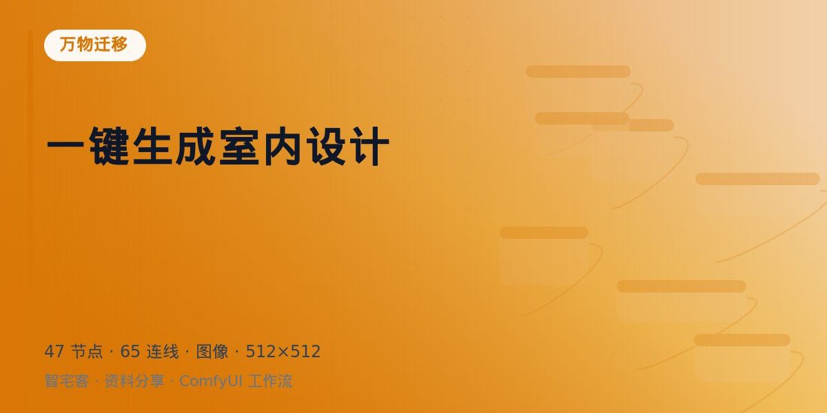 一键生成室内设计 封面