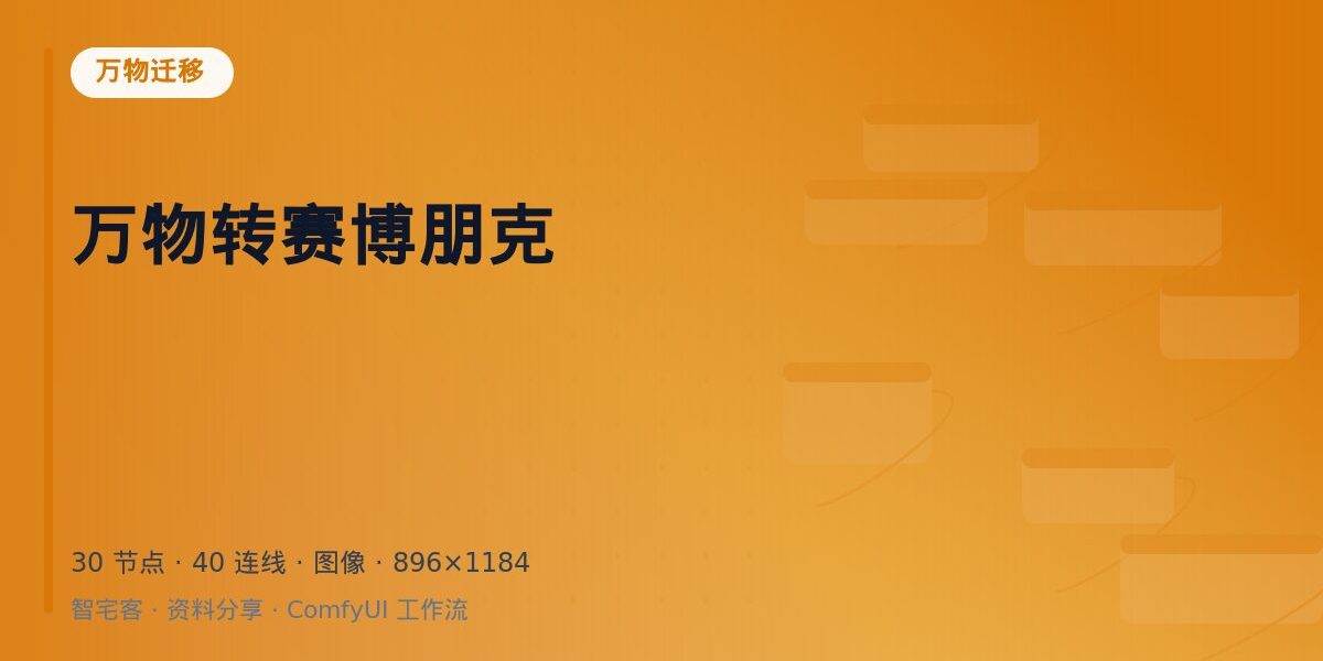 万物转赛博朋克 封面