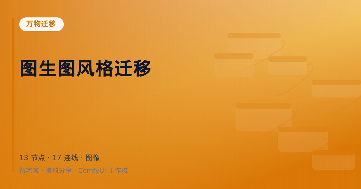 图生图风格迁移
