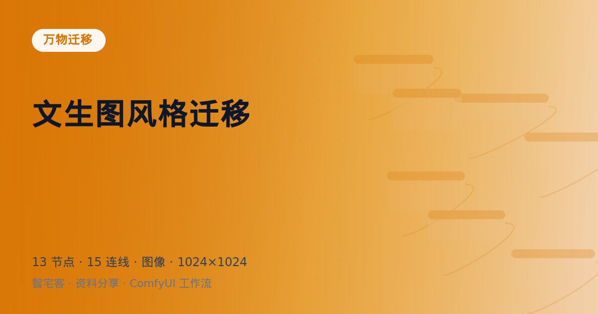 文生图风格迁移