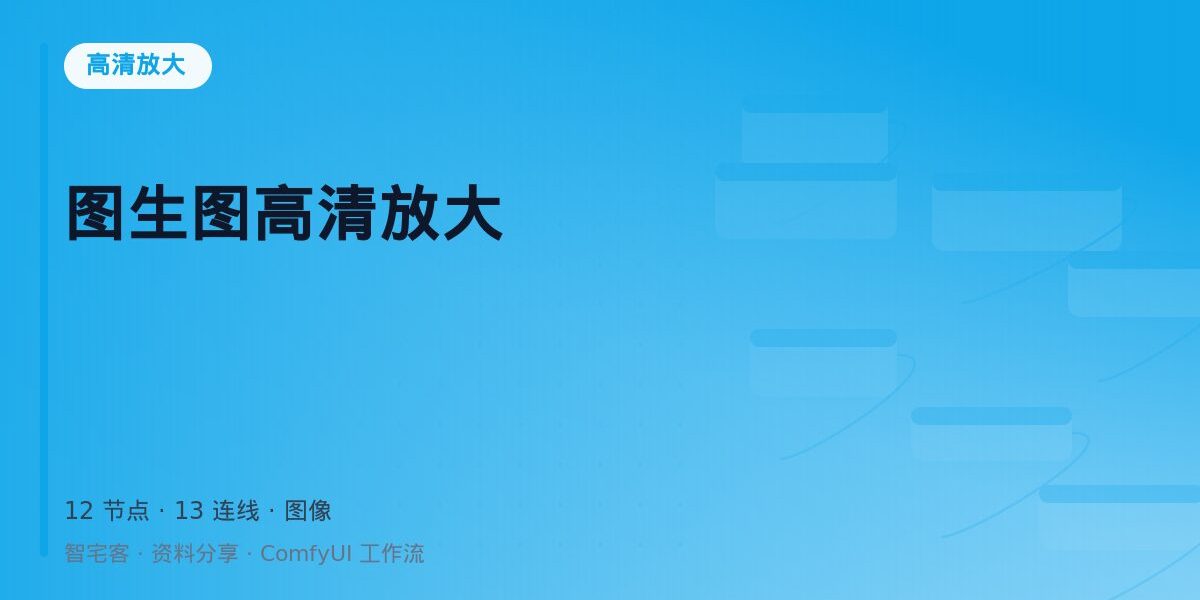 图生图高清放大 封面