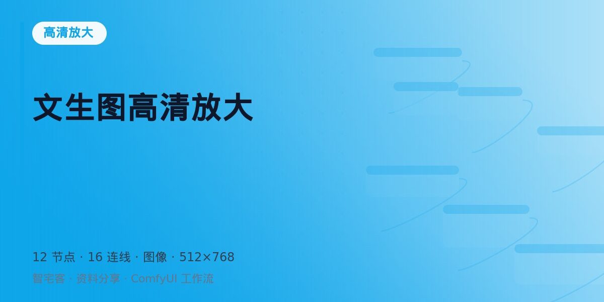文生图高清放大 封面