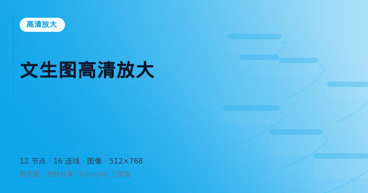 文生图高清放大