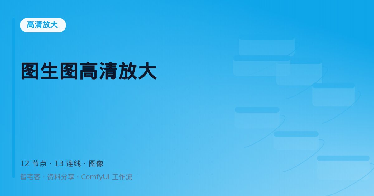 图生图高清放大