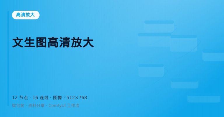 文生图高清放大