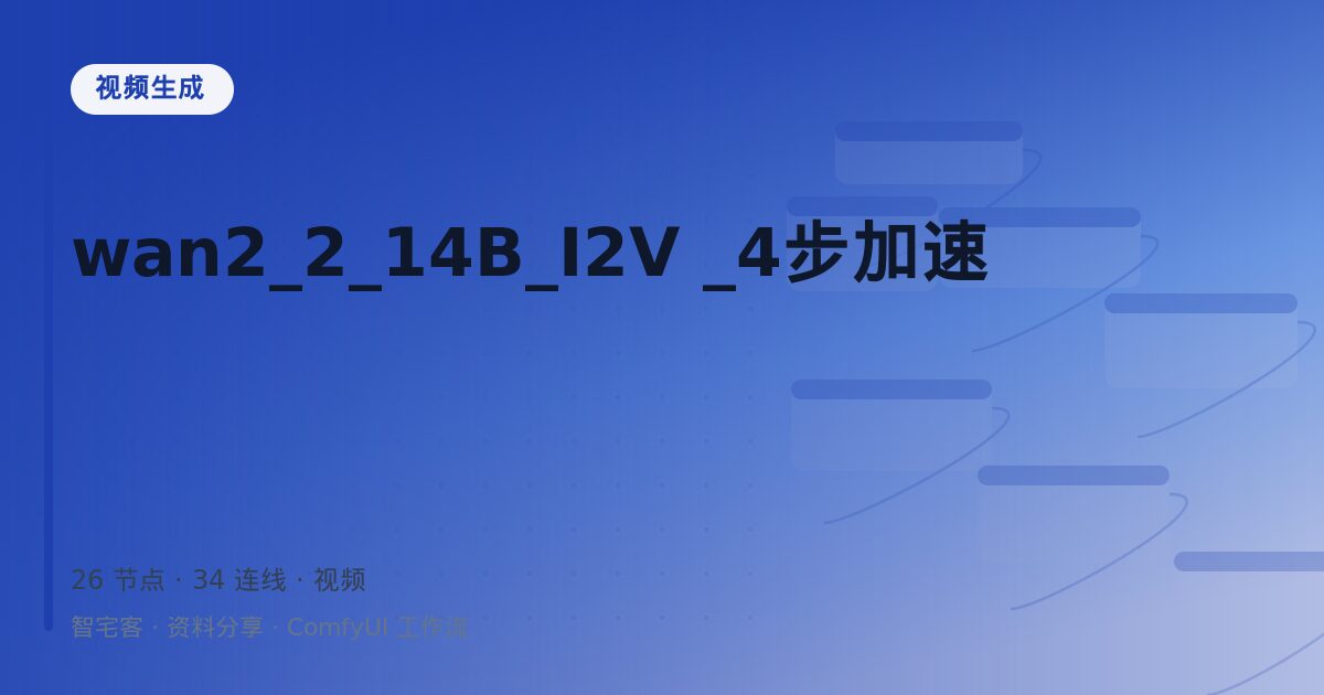 wan2_2_14B_I2V _4步加速