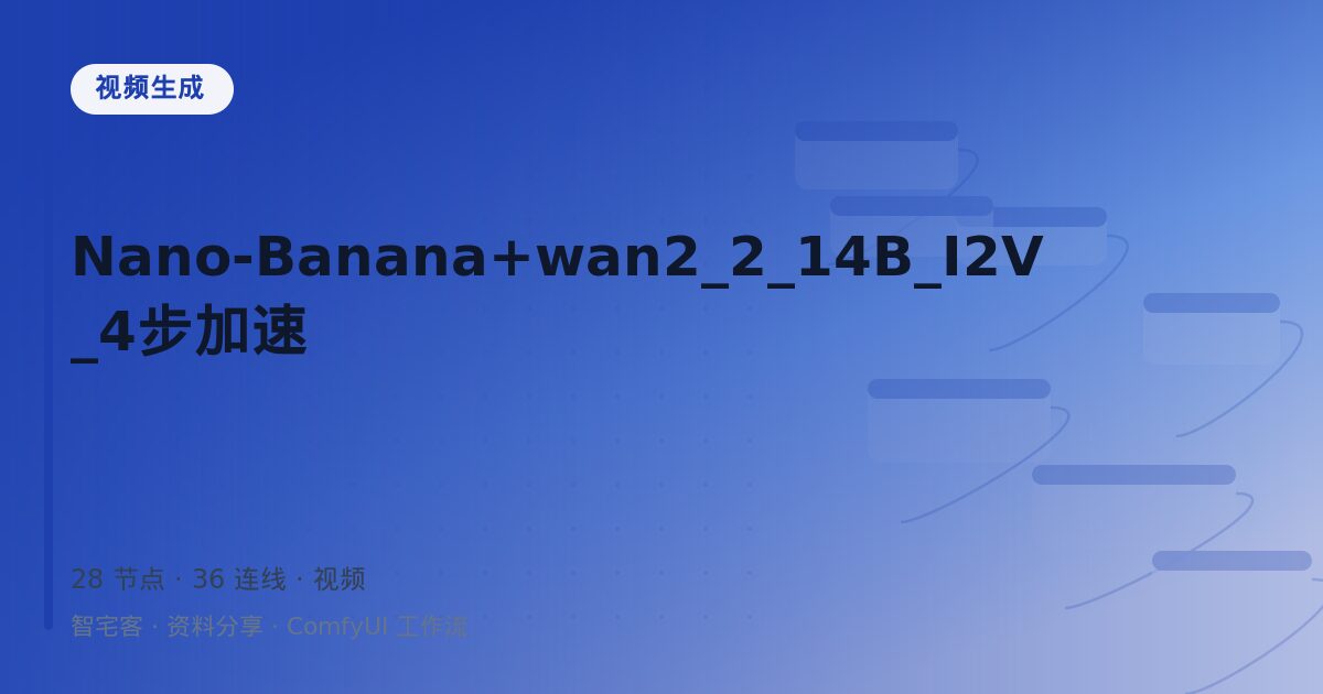 Nano-Banana+wan2_2_14B_I2V _4步加速