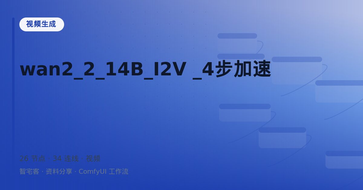 wan2_2_14B_I2V _4步加速