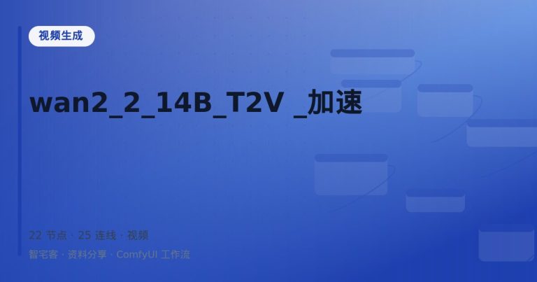 wan2_2_14B_T2V _加速